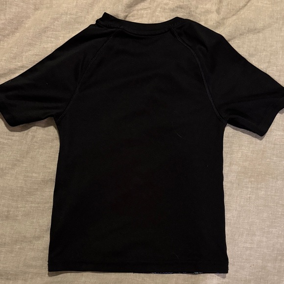 Champion Kids Black and Blue Graphic Tee - Picture 4 of 6